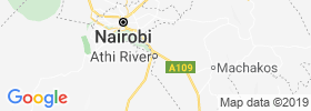 Athi River map